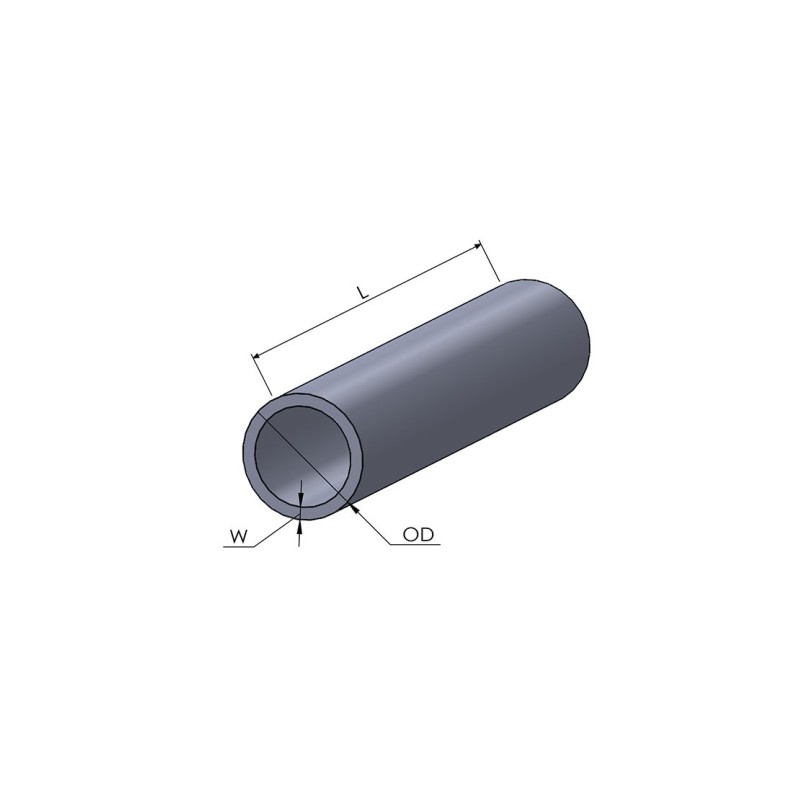 Plain Tube 18x1.0 - 100cm
