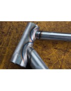 Steel head tubes for bicycles